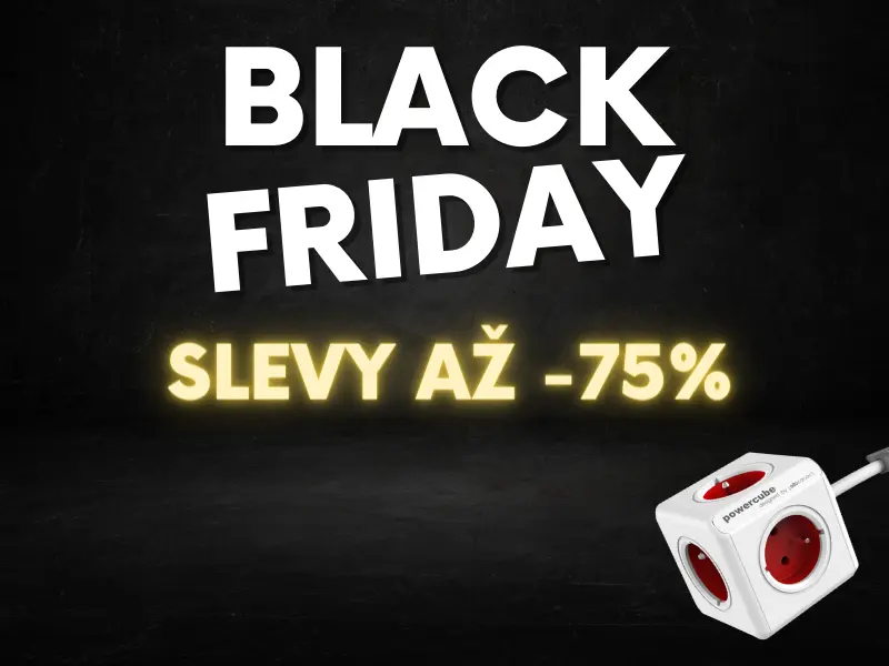 BLACK FRIDAY - SLEVY až -75%